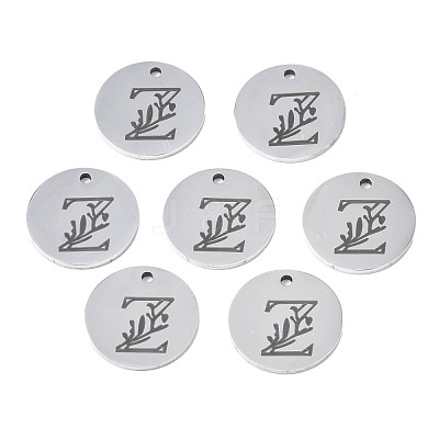 Non-Tarnish 304 Stainless Steel Charms STAS-T059-26P-Z-1
