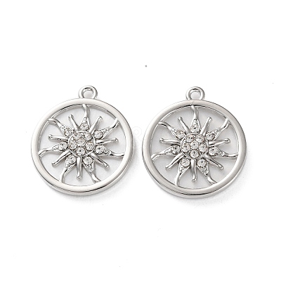 Rack Plating Alloy Pendants FIND-M038-10P-1