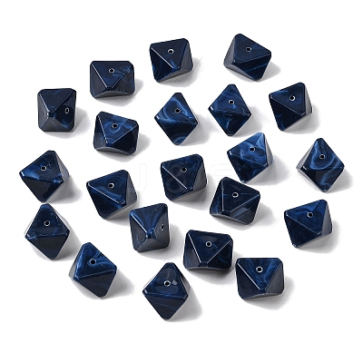 Opaque Acrylic Beads OACR-D320-02G-1