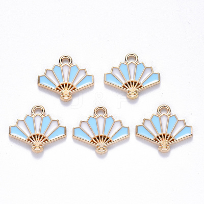 Chinese Style Alloy Enamel Pendants ENAM-N054-026A-1