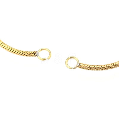 Adjustable 304 Stainless Steel Bracelet Making X-STAS-G169-02G-1