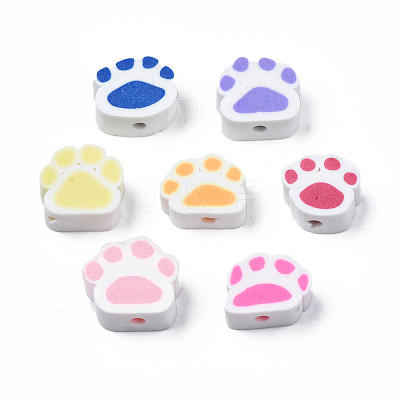 Handmade Polymer Clay Beads X-CLAY-N011-008-1