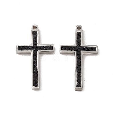 201 Stainless Steel Pendants STAS-J401-VC644-1