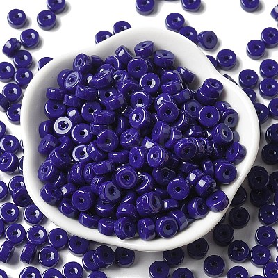 Opaque Colours Glass Seed Beads SEED-E001-P3x6mm-11-1