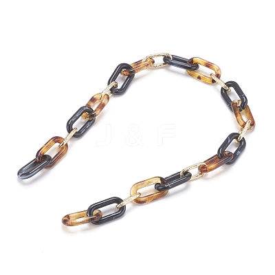 Handmade Acrylic Cable Chain Sets AJEW-JB00932-1