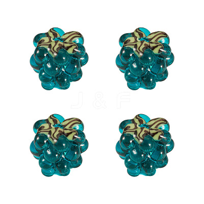 4Pcs Handmade Lampwork Beads LAMP-TA0002-24C-1