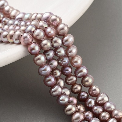 Natural Cultured Freshwater Pearl Beads Strands PEAR-C003-10G-1