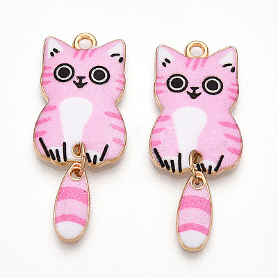 Alloy Enamel Pendants FIND-Q102-12J-1