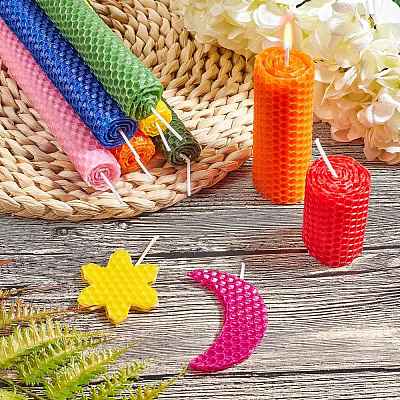 Beeswax Honeycomb Sheets DIY-WH0162-55B-04-1