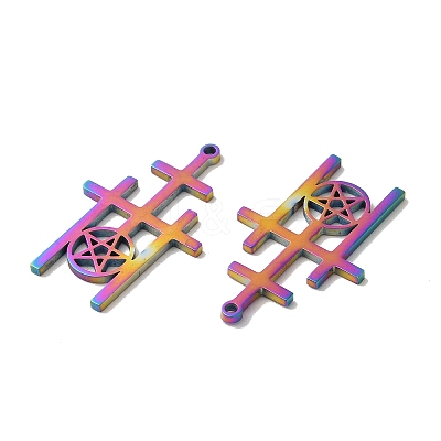 Ion Plating(IP) 304 Stainless Steel Pendant STAS-H212-15MC-1