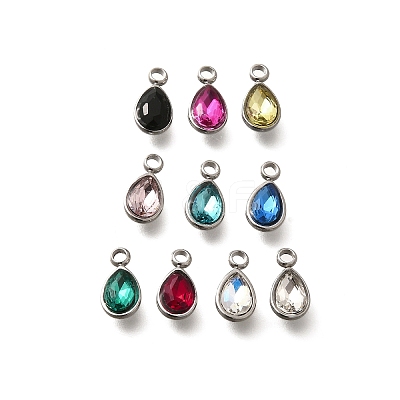 304 Stainless Steel Pendants STAS-Q346-04P-1