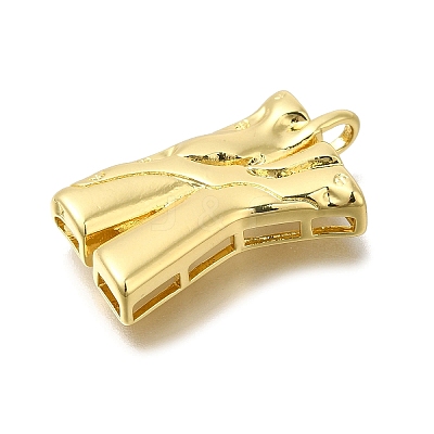 Rack Plating Brass Pendants KK-I721-02G-K-1