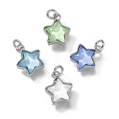 Brass Charms KK-Q043-01A-P-1