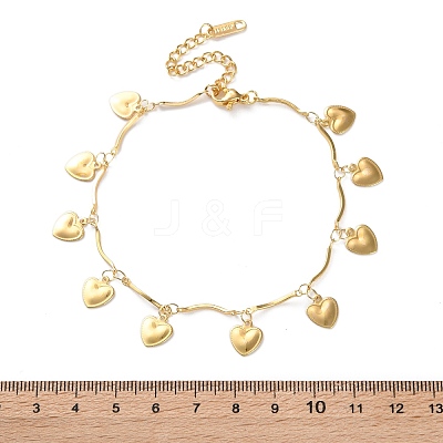 304 Stainless Steel Charm Bracelets for Woman BJEW-S157-07G-H-1