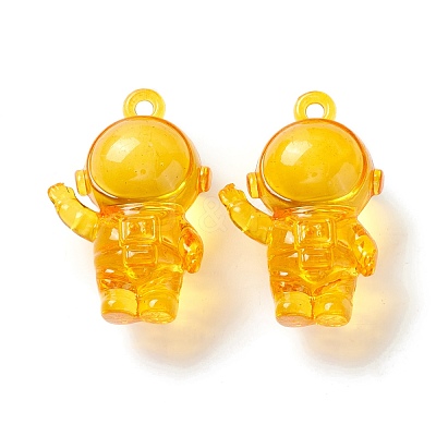 Transparent Acrylic Pendants TACR-K002-06-1