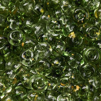 3/0 Baking Paint Transparent Colours Glass Round Beads SEED-L011-13A-06-1