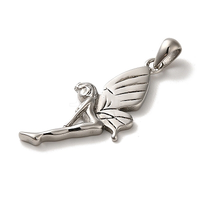 Non-Tarnish 316L Surgical Stainless Steel Pendants STAS-H194-03P-02-1