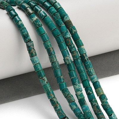 Natural Imperial Jasper Beads Strands G-P460-06G-1
