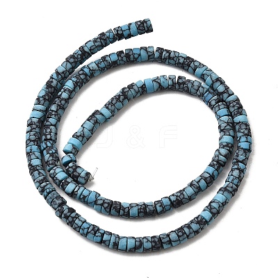 Dyed Synthetic Turquoise Beads Strands G-Z089-A04-S-1