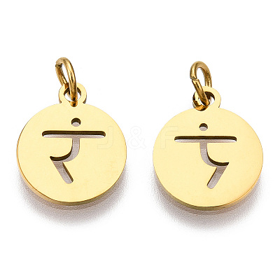 304 Stainless Steel Charms STAS-Q201-T446G-05-1