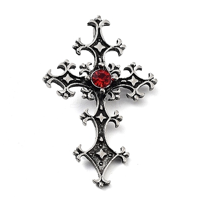 Tibetan Style Alloy Pendants TIBE-L012-004AS-1