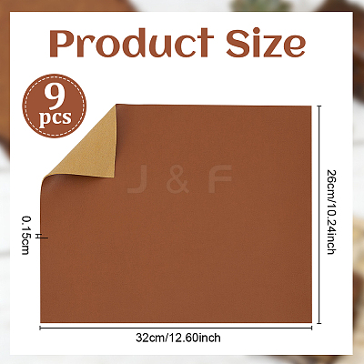Imitation Leather Fabric DIY-WH0671-368A-08-1