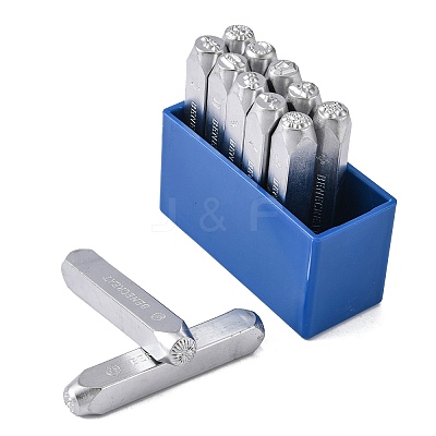Iron Metal Stamps AJEW-L060-03I-1