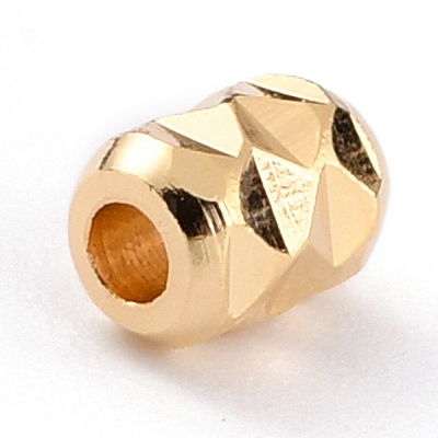 Brass Beads X-KK-O133-300B-G-1