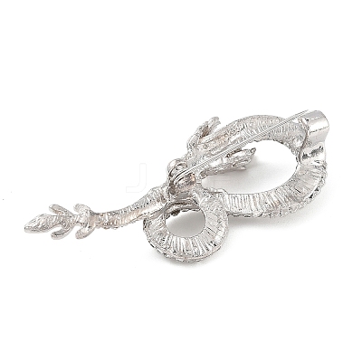 Alloy Crystal Rhinestone Brooches JEWB-C041-01P-1