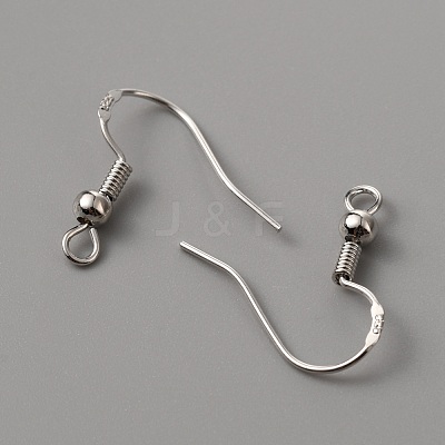 Brass Earring Hooks KK-WH0044-58-1