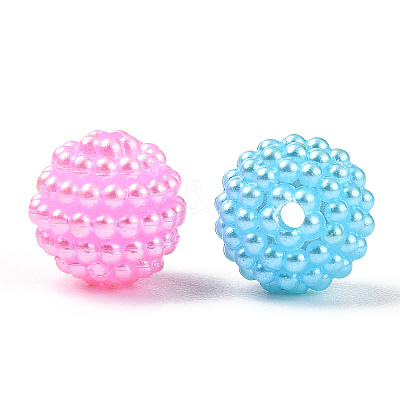 ABS Plastic Beads KY-T041-02-10MM-B-1