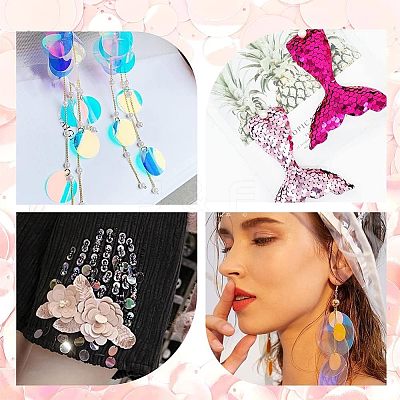 1300Pcs 4 Style Ornament Accessories PVC-OC0001-11A-1