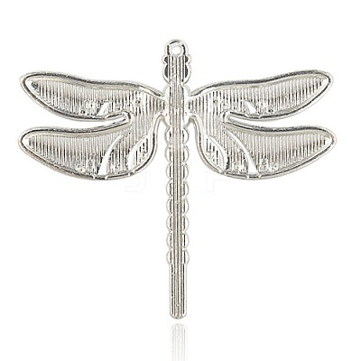 Alloy Enamel Dragonfly Big Pendants X-ENAM-L034-04P-1