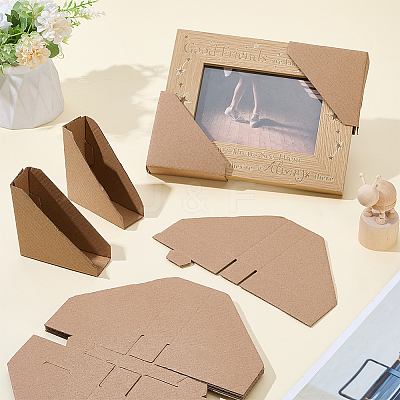Triangle Paper Picture Frame Corner Protectors LS-FIND-WH0126-961C-1