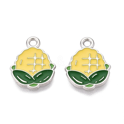 Alloy Enamel Pendants ENAM-Q003-08P-1