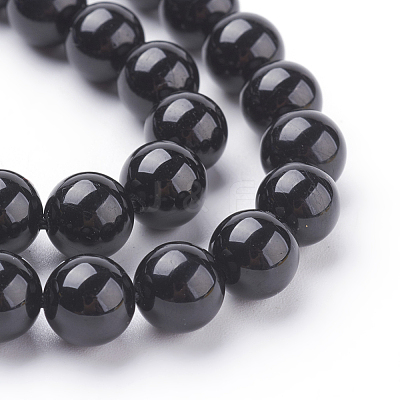 Natural Tourmaline Beads Strands G-G099-8mm-11-1
