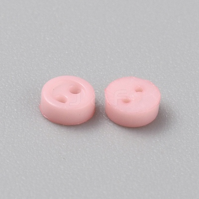 Mini Resin Button FIND-WH0260-26B-1