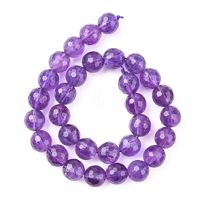 Natural Amethyst Beads Strands G-C073-6mm-3-1