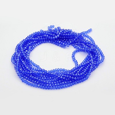 Glass Beads Strands X-EGLA-GR6MMY-24L-1