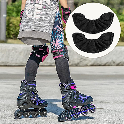 Velvet Ice Skate Guards AJEW-WH20022-85B-01-1