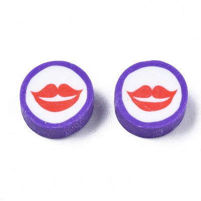 Handmade Polymer Clay Beads CLAY-N011-44A-03-1