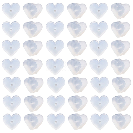 Clear Silicone Full-covered Ear Nuts FIND-SP0001-18E-1