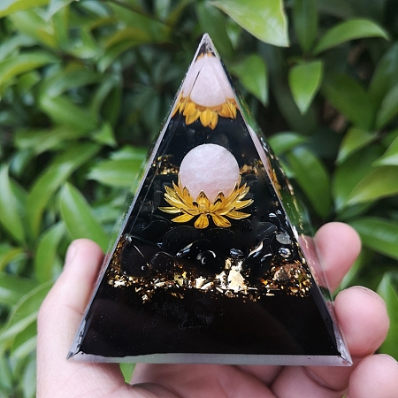 Orgonite Pyramid Resin Energy Generators PW-WG55223-02-1