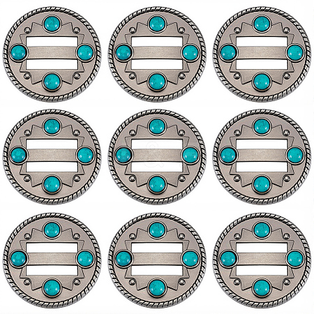 10Pcs Alloy Plastic Buckles FIND-CY0001-90-1