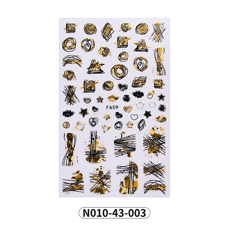 Nail Art Stickers MRMJ-N010-43-003-1