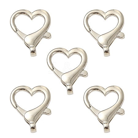 Zinc Alloy Lobster Claw Clasps PALLOY-YW0001-71-1