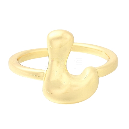 Rack Plating Brass Open Cuff Rings RJEW-S394-01G-L-1