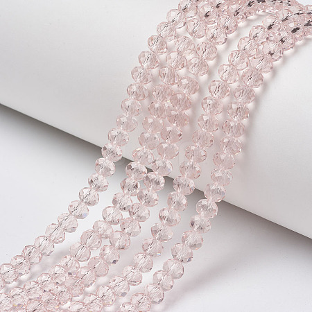 Glass Beads Strands EGLA-A044-T1mm-D10-1