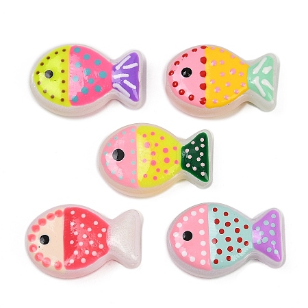 Baking Paint Glass Beads LAMP-F036-02F-1