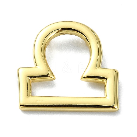 Rack Plating Brass Pendants KK-Q810-04A-G-1